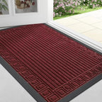 Low Profile Non-Slip Doormat – Dirt and Moisture Absorbing Outdoor Door Mat for Front Entrance 9