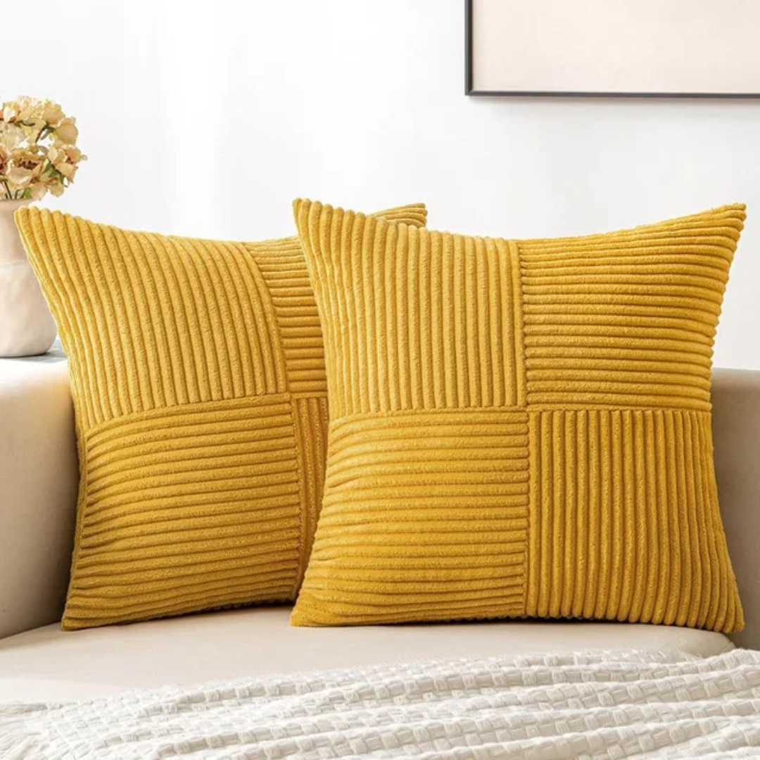 Luxe Decorative Cushion Cover 45x45 cm – Soft Plush Throw Pillow for Couch and Home Décor 3