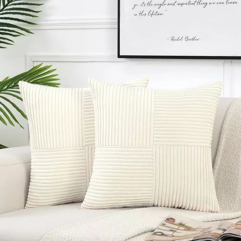 Luxe Decorative Cushion Cover 45x45 cm – Soft Plush Throw Pillow for Couch and Home Décor 5