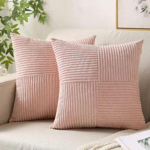 Luxe Decorative Cushion Cover 45x45 cm – Soft Plush Throw Pillow for Couch and Home Décor 9