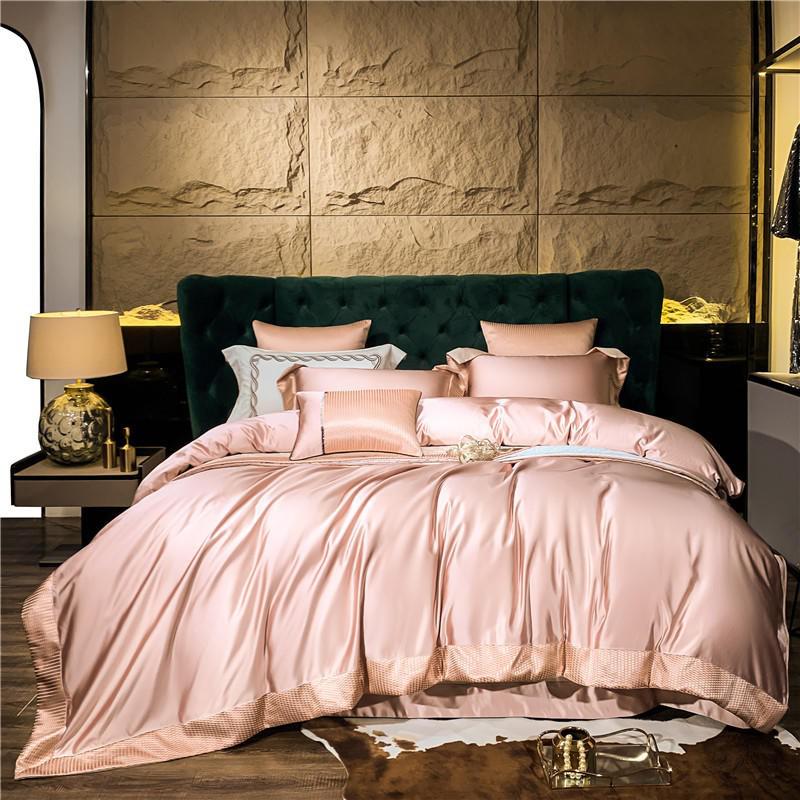 Luxury King Size Duvet Cover Set in 1200 Thread Count Egyptian Cotton 2