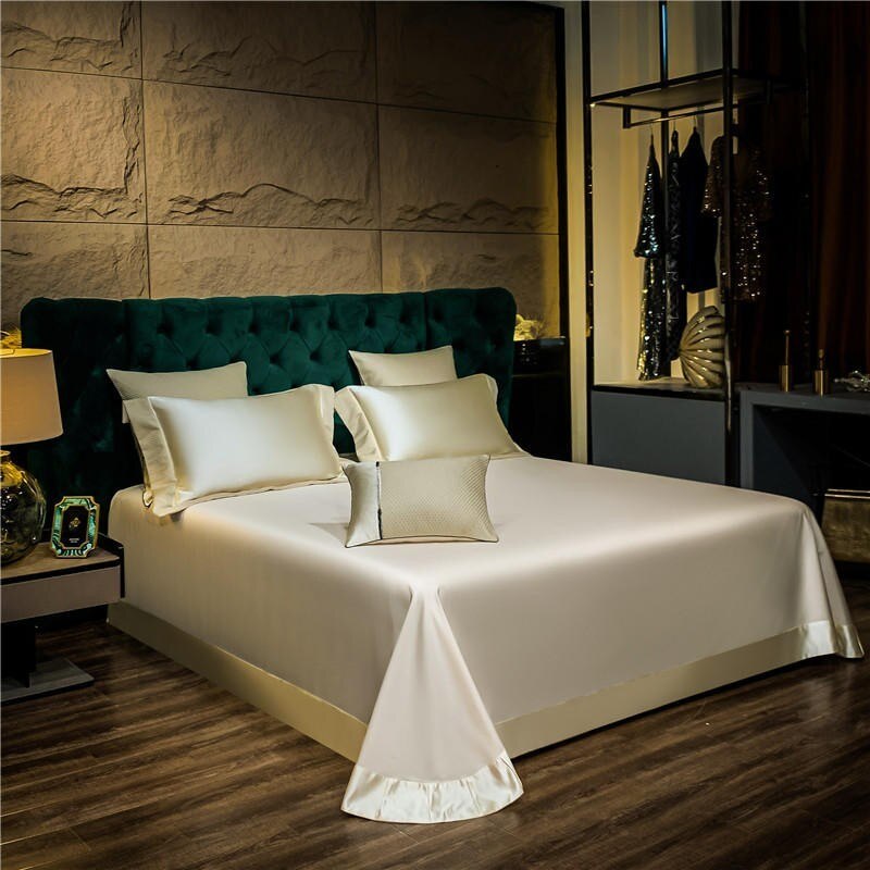 Luxury King Size Duvet Cover Set in 1200 Thread Count Egyptian Cotton 7