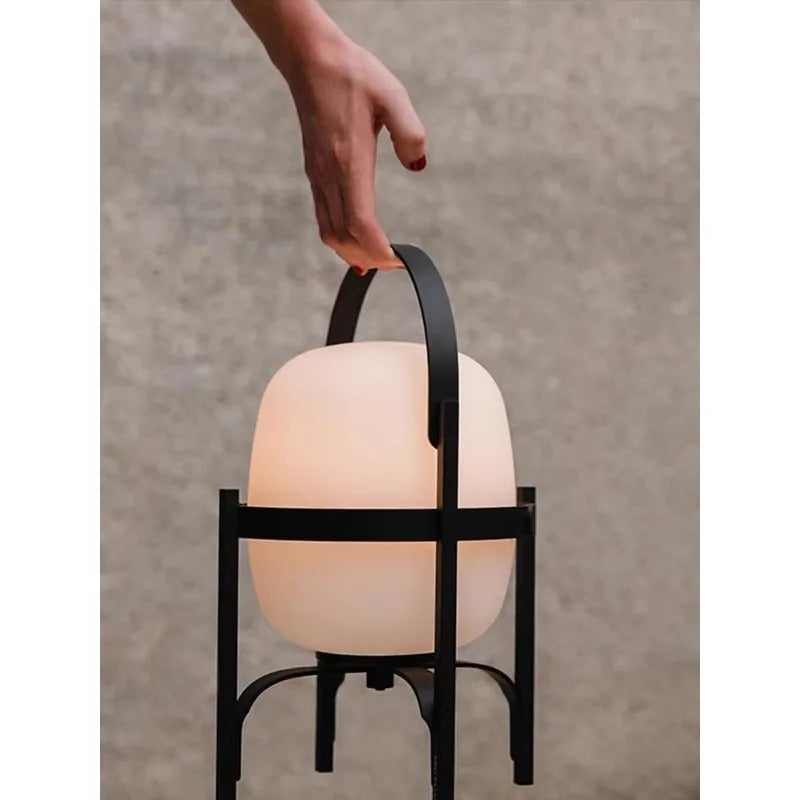 Luzia Outdoor Wall Lights – Unique Opal Globe Design with Warm LED Lighting for Outside Spaces – Weather Resistant Aluminum 4