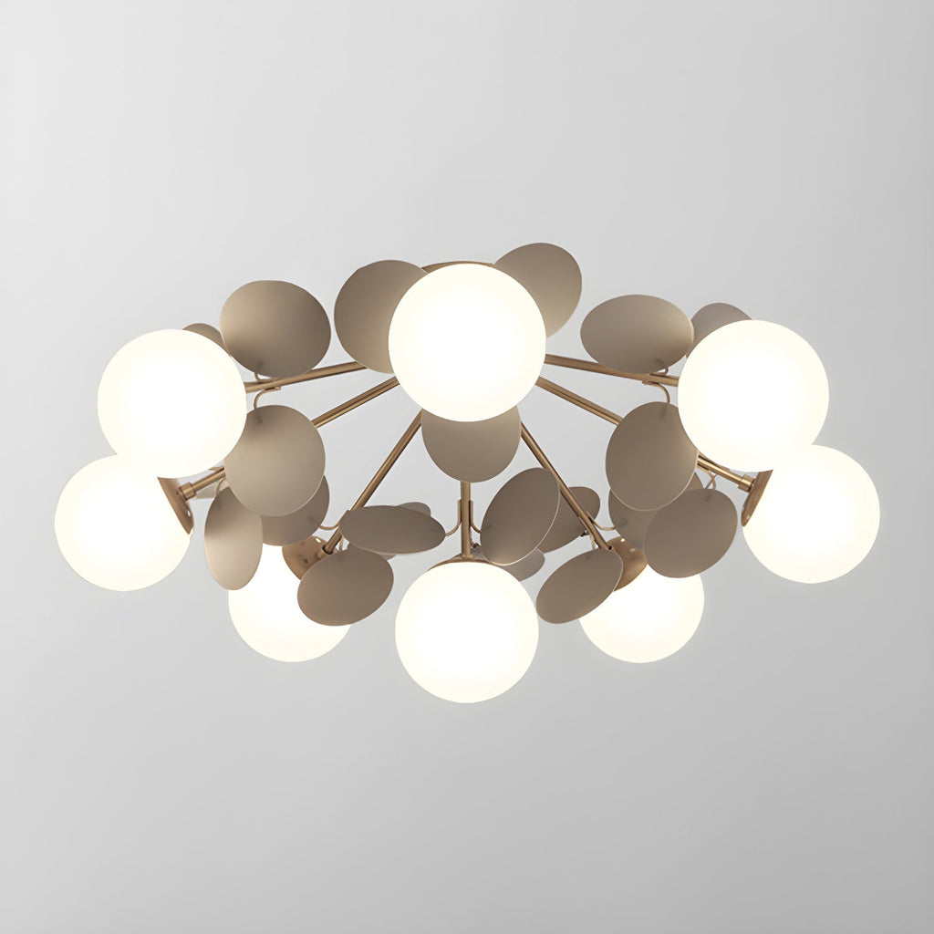 Mid-Century Ceiling Light Colorful Metal Acrylic Design 10