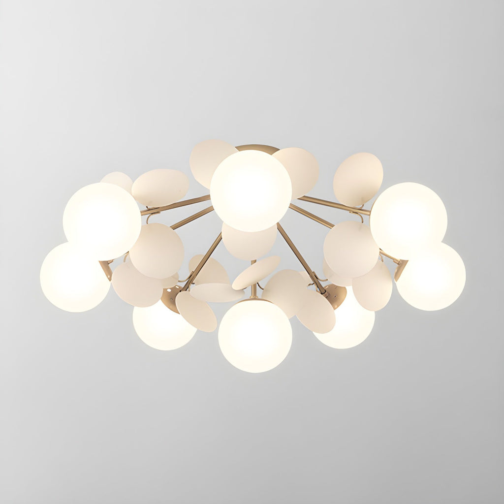 Mid-Century Ceiling Light Colorful Metal Acrylic Design 13