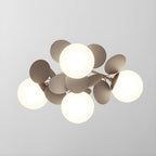 Mid-Century Ceiling Light Colorful Metal Acrylic Design 17