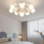 Mid-Century Ceiling Light Colorful Metal Acrylic Design 5