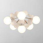 Mid-Century Ceiling Light Colorful Metal Acrylic Design 9