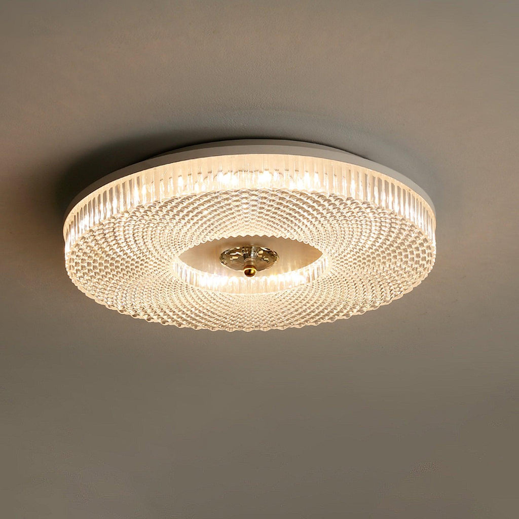 Minimalist Ceiling Light Integrated LED Opaque Acrylic 0