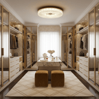 Minimalist Ceiling Light Integrated LED Opaque Acrylic 4