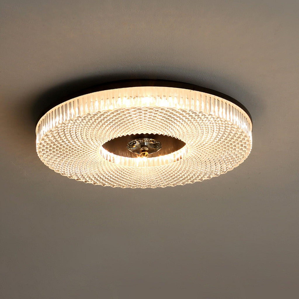 Minimalist Ceiling Light Integrated LED Opaque Acrylic 9