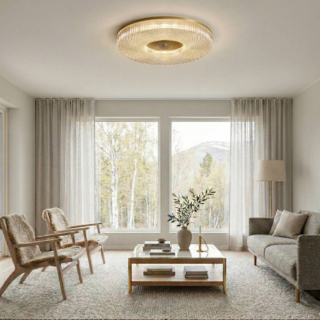Minimalist Ceiling Light Integrated LED Opaque Acrylic 99