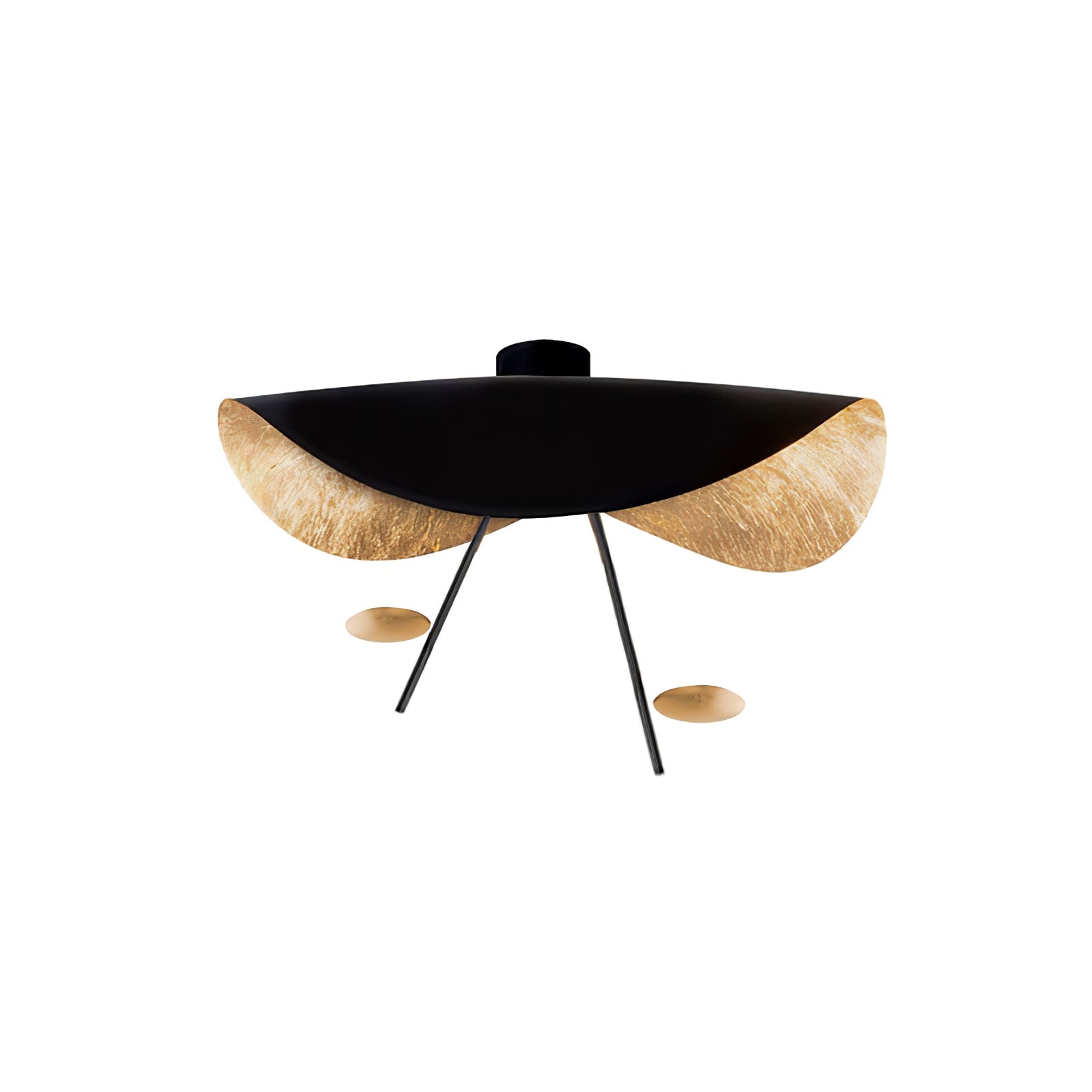 Minimalist Ceiling Light LED Adjustable Height Metal 10
