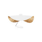 Minimalist Ceiling Light LED Adjustable Height Metal 12