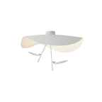 Minimalist Ceiling Light LED Adjustable Height Metal 13