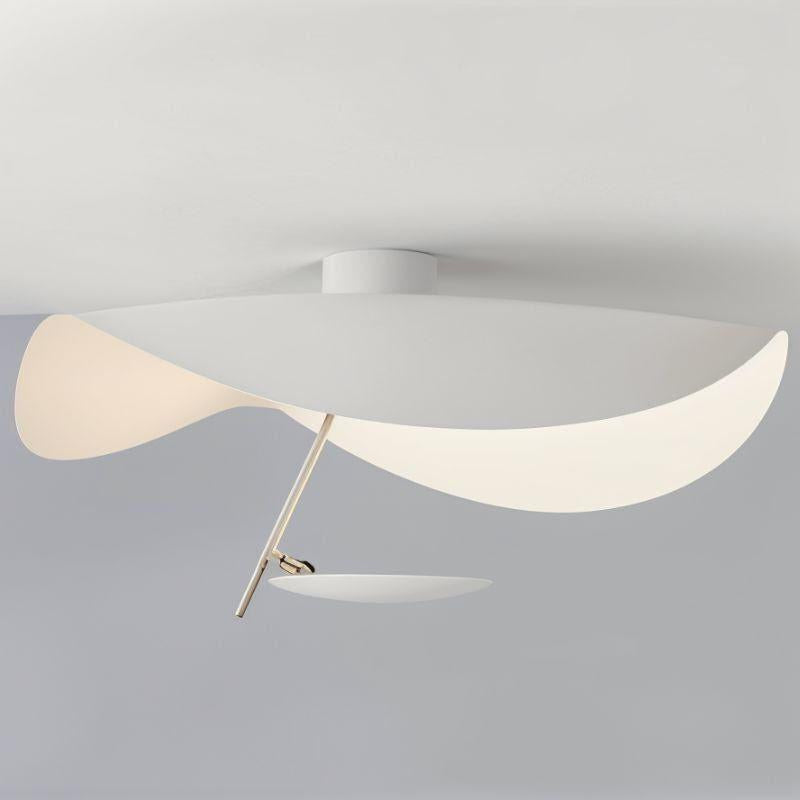 Minimalist Ceiling Light LED Adjustable Height Metal 5