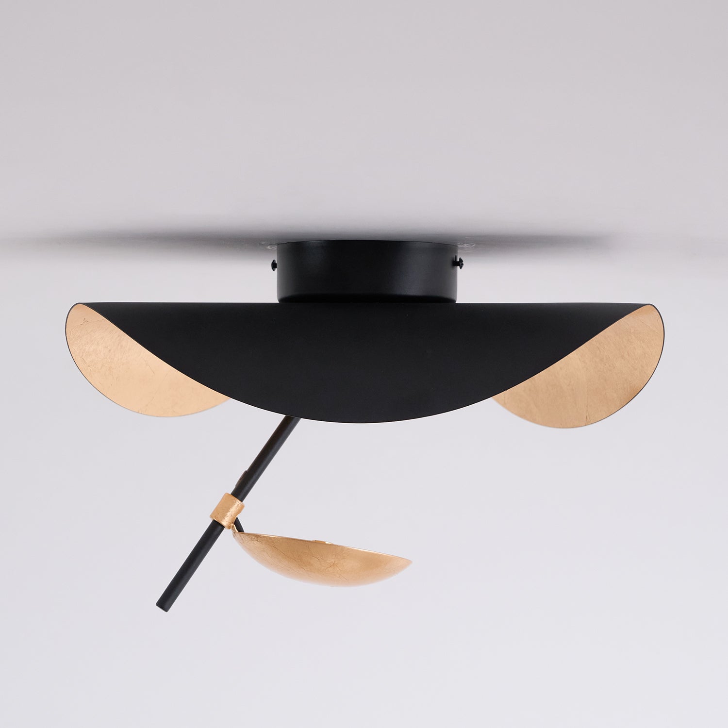 Minimalist Ceiling Light LED Adjustable Height Metal 7