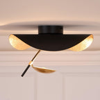 Minimalist Ceiling Light LED Adjustable Height Metal 8