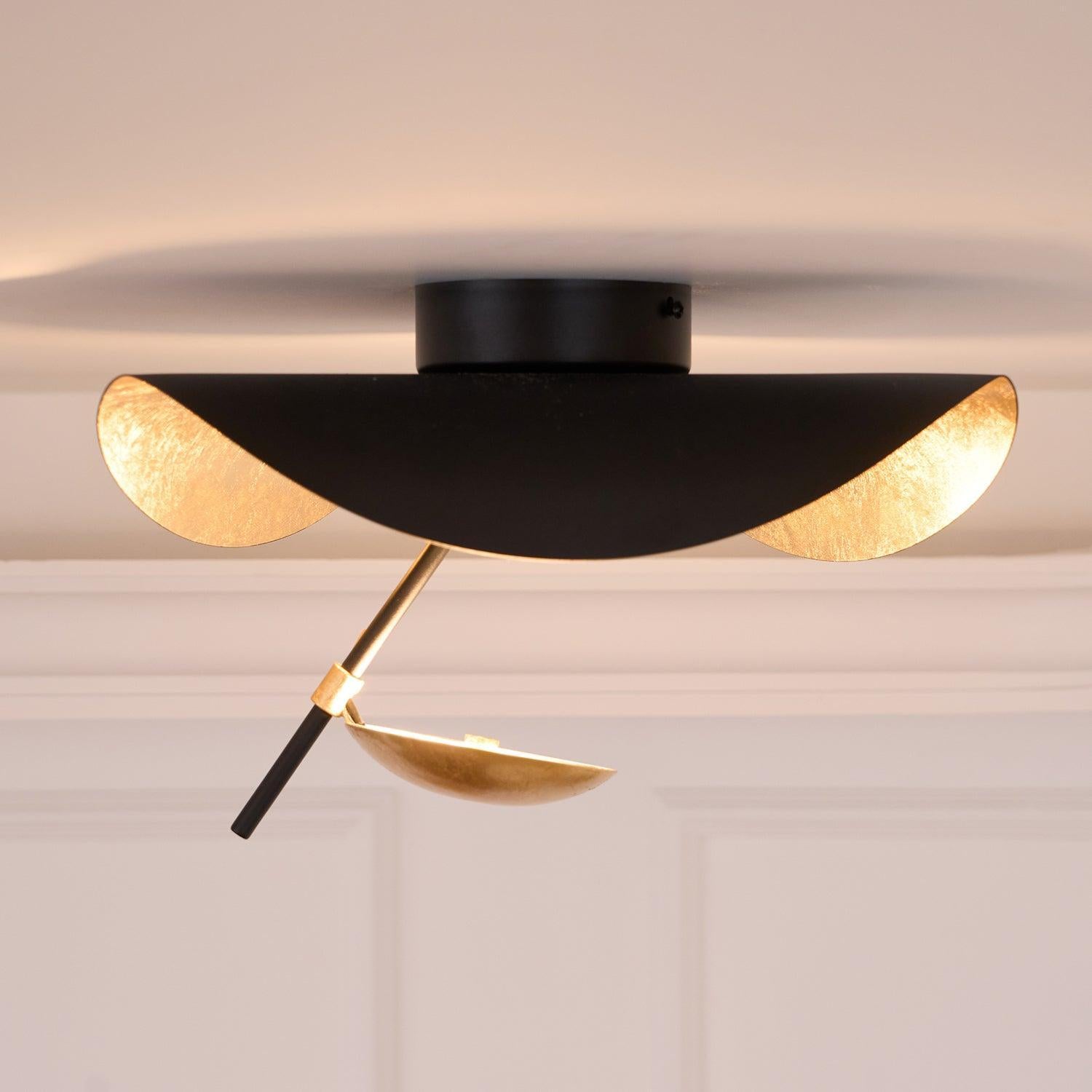 Minimalist Ceiling Light LED Adjustable Height Metal 8