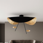 Minimalist Ceiling Light LED Adjustable Height Metal 99
