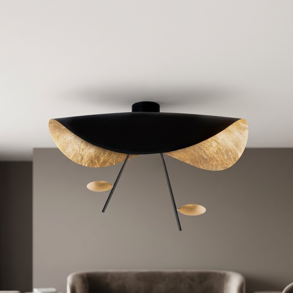 Minimalist Ceiling Light LED Adjustable Height Metal 99