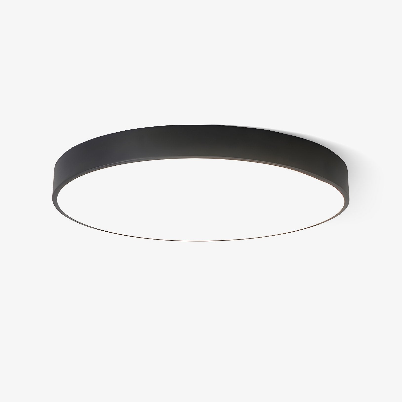 Minimalist Ceiling Light Metal Acrylic Adjustable Height 1