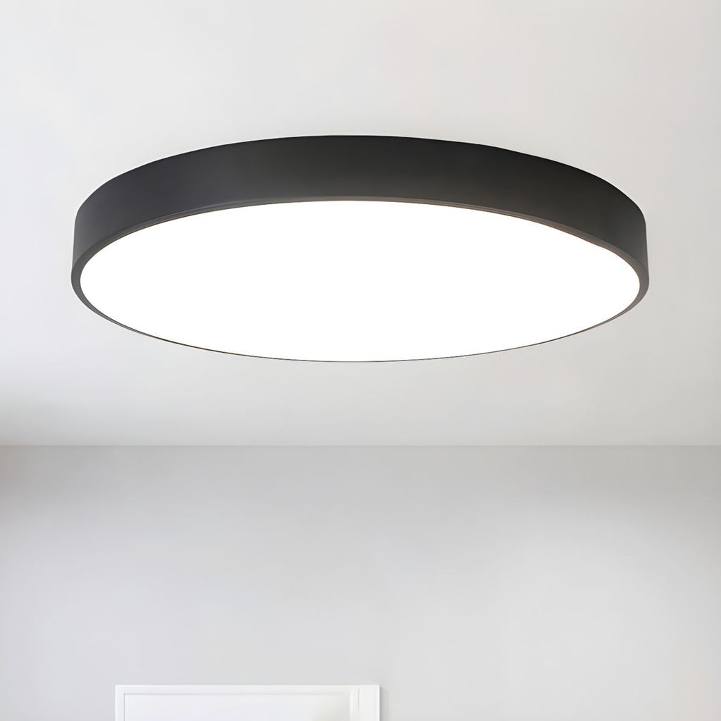 Minimalist Ceiling Light Metal Acrylic Adjustable Height 4