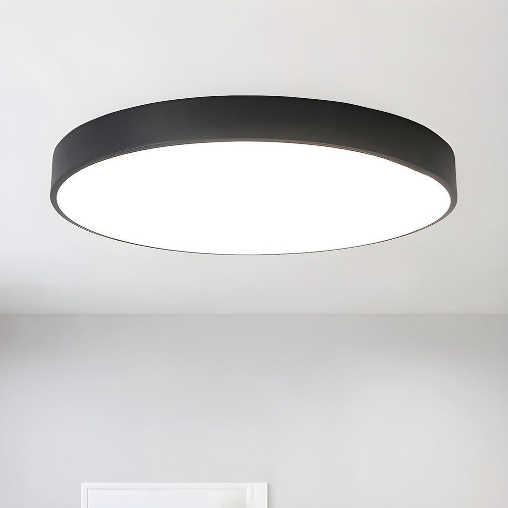 Minimalist Ceiling Light Metal Acrylic Adjustable Height 8