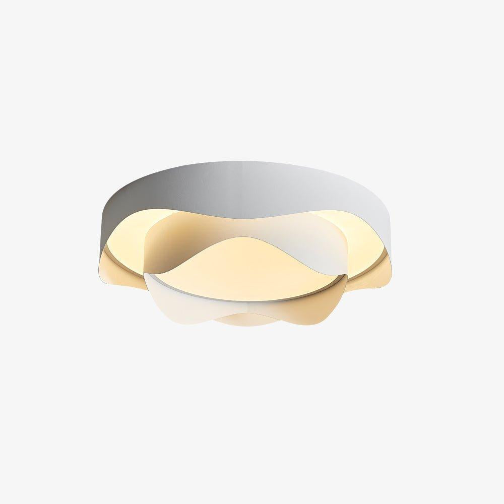 Minimalist Ceiling Light Metal Integrated LED Dimmable 5
