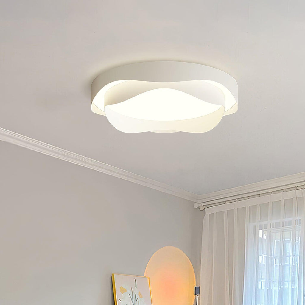 Minimalist Ceiling Light Metal Integrated LED Dimmable 8