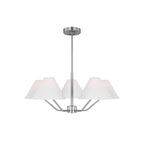 Minimalist Chandelier Brass Adjustable Modern Design 12