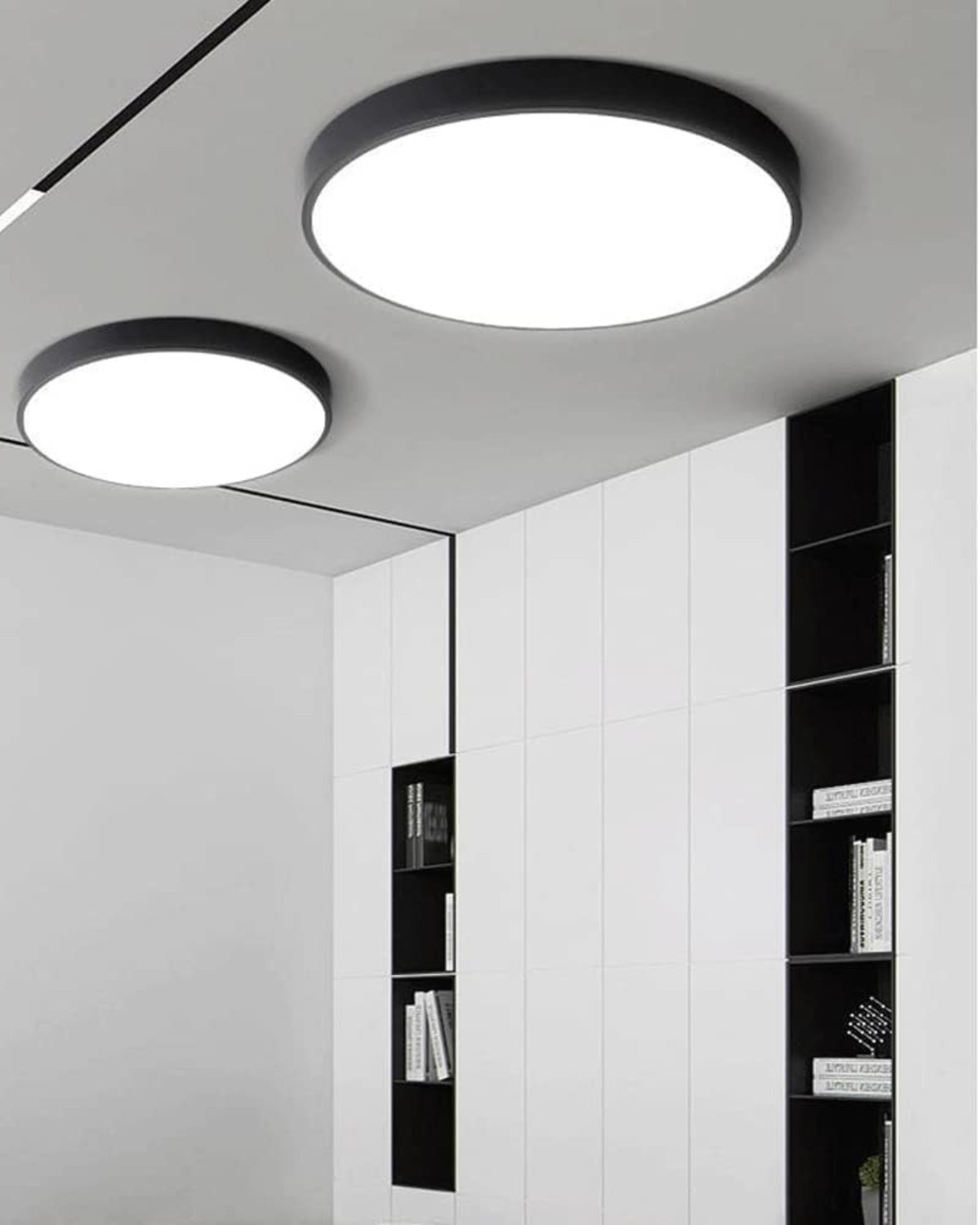 Minimalist Flush Mount Ceiling Light Fixture – Soft Glow LED Ceiling Lamp for Modern Rooms 1