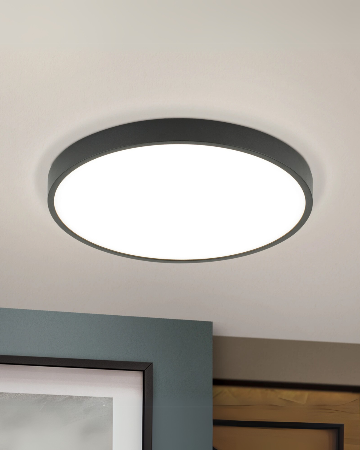 Minimalist Flush Mount Ceiling Light Fixture – Soft Glow LED Ceiling Lamp for Modern Rooms 3