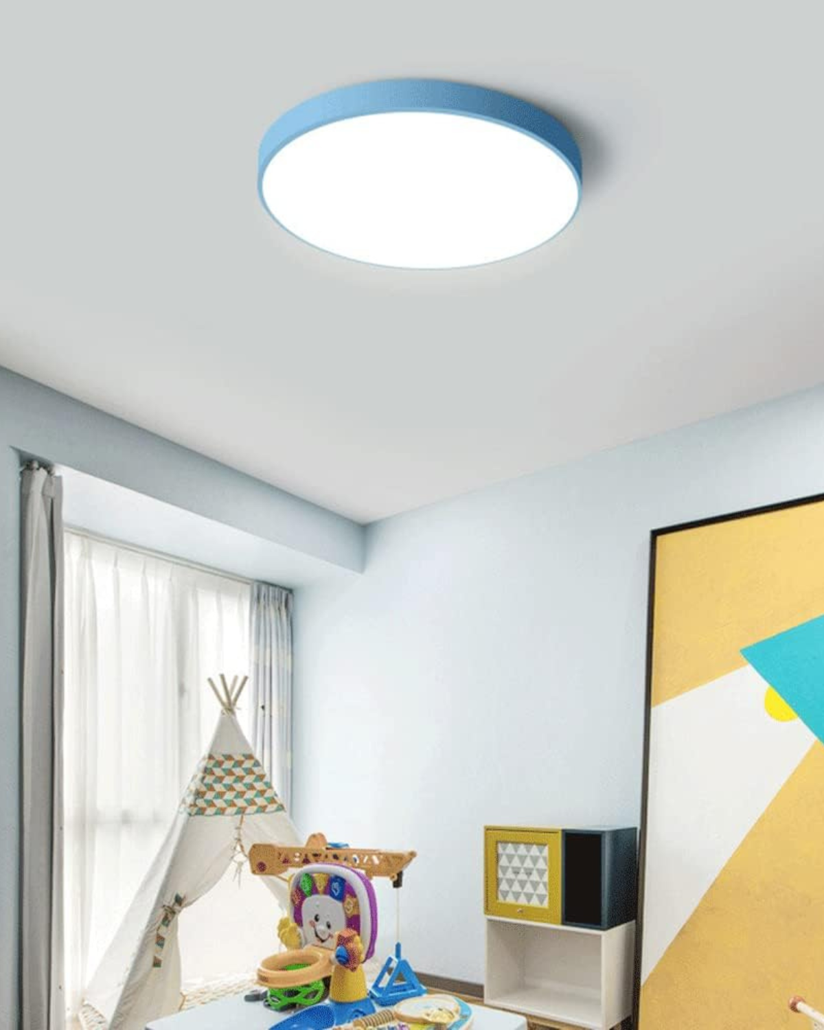 Minimalist Flush Mount Ceiling Light Fixture – Soft Glow LED Ceiling Lamp for Modern Rooms 5