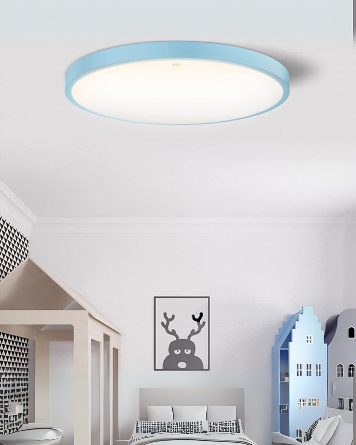 Minimalist Flush Mount Ceiling Light Fixture – Soft Glow LED Ceiling Lamp for Modern Rooms 8