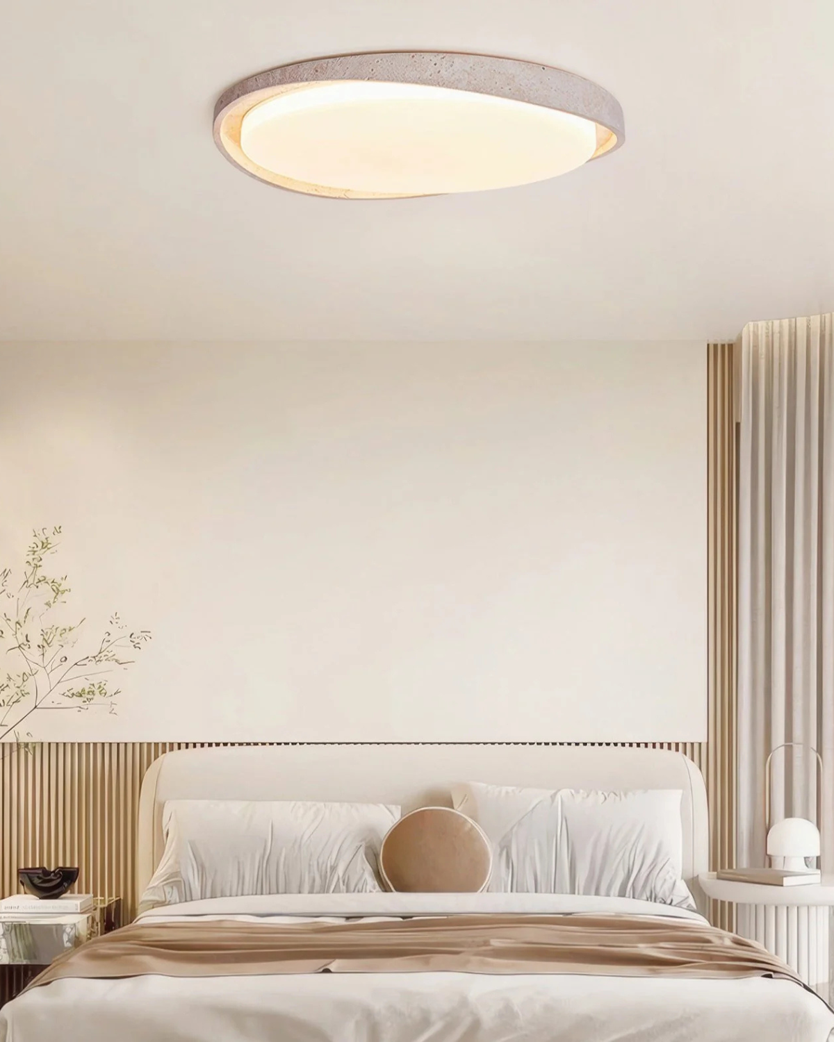 Minimalist Flush Mount Ceiling Light – Soft Illumination for Modern Home Decor 1