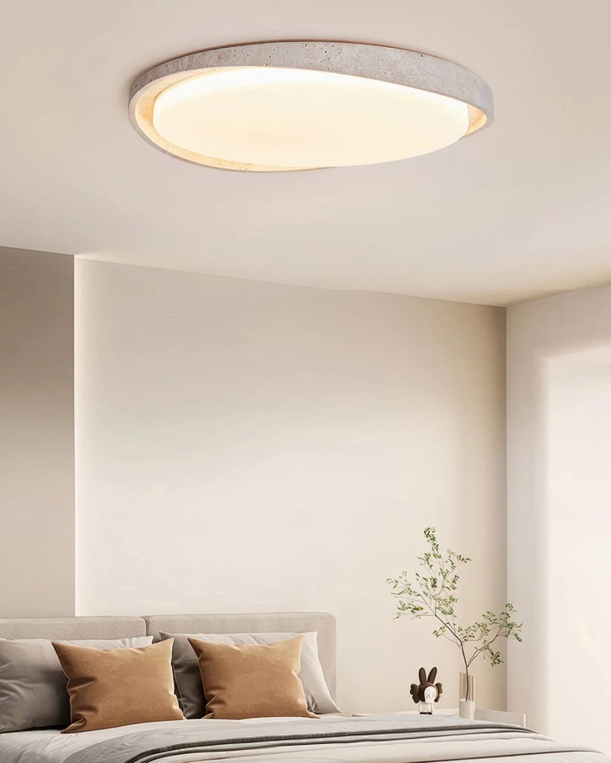 Minimalist Flush Mount Ceiling Light – Soft Illumination for Modern Home Decor 3