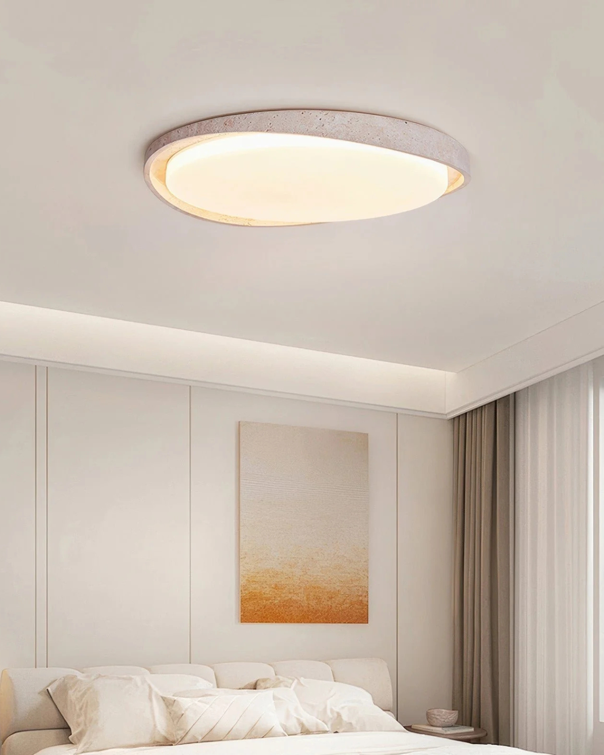 Minimalist Flush Mount Ceiling Light – Soft Illumination for Modern Home Decor 4