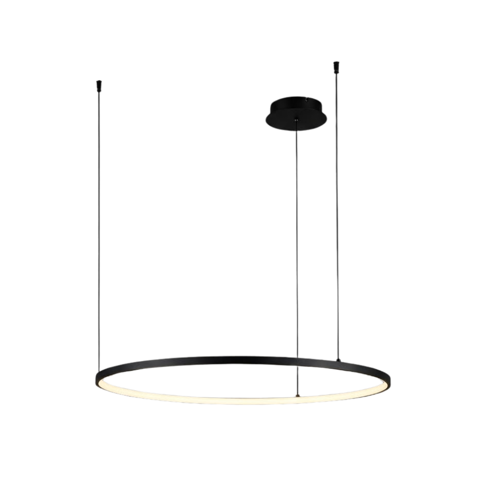 Minimalist Glass Pendant Light for Kitchen and Dining - Soft Glow 0