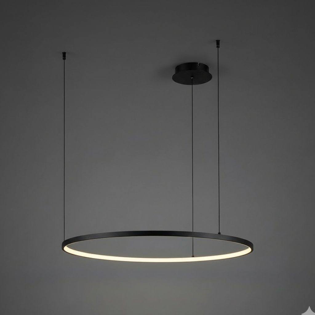 Minimalist Glass Pendant Light for Kitchen and Dining - Soft Glow 1