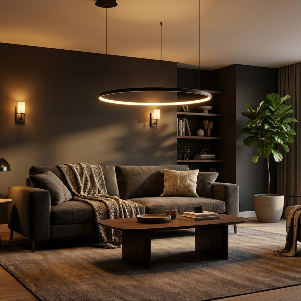 Minimalist Glass Pendant Light for Kitchen and Dining - Soft Glow 3