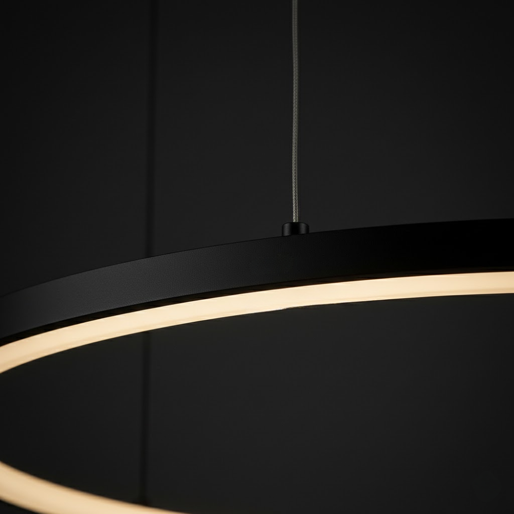 Minimalist Glass Pendant Light for Kitchen and Dining - Soft Glow 6