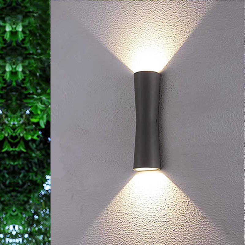 Minimalist LED Outdoor Wall Lamp - IP65 Waterproof Torch-Shaped Exterior Wall Light for Gardens and Patios 5