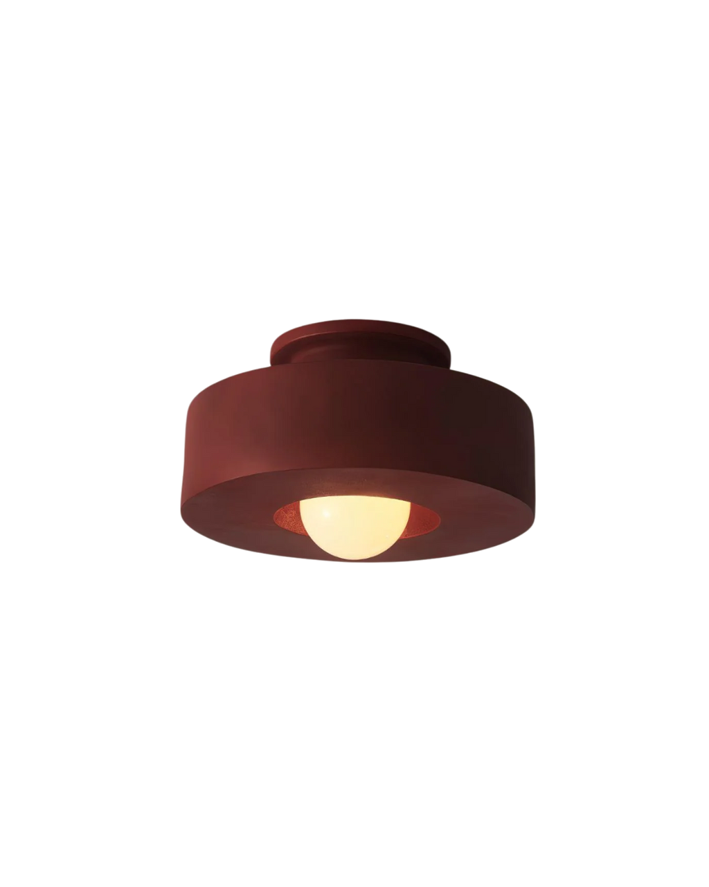 Minimalist Modern Flush Mount Ceiling Light – Circular LED Ceiling Lamp with Warm Illumination 0