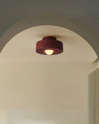 Minimalist Modern Flush Mount Ceiling Light – Circular LED Ceiling Lamp with Warm Illumination 3
