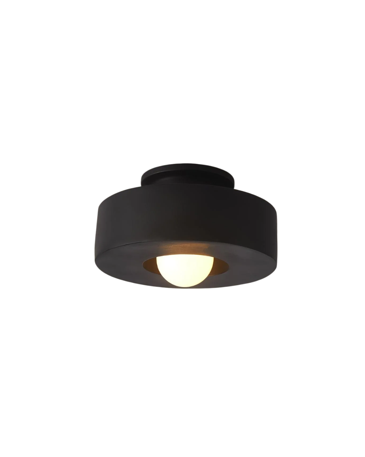 Minimalist Modern Flush Mount Ceiling Light – Circular LED Ceiling Lamp with Warm Illumination 5