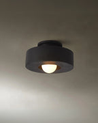 Minimalist Modern Flush Mount Ceiling Light – Circular LED Ceiling Lamp with Warm Illumination 6
