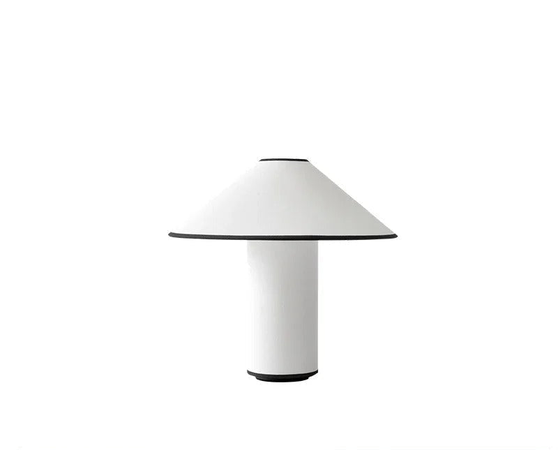 Minimalist Mushroom Table Lamp – LED Bedside Lamp with Japanese Wabi-sabi Design, Energy-Efficient Lighting for Bedroom and Desk 0