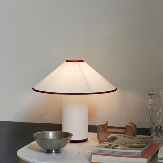 Minimalist Mushroom Table Lamp – LED Bedside Lamp with Japanese Wabi-sabi Design, Energy-Efficient Lighting for Bedroom and Desk 7