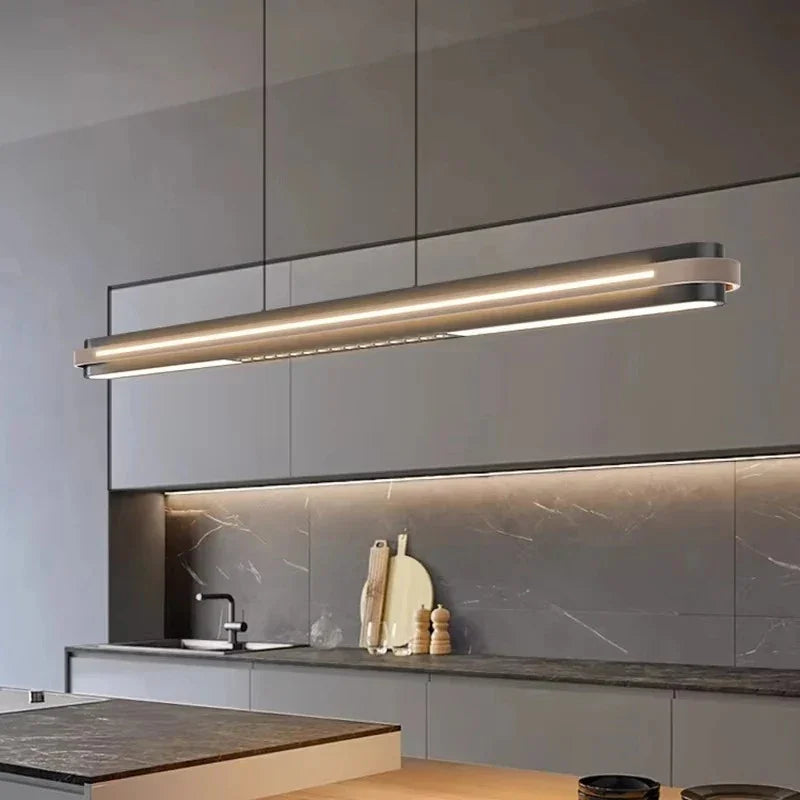 Minimalist Pendant Light Metal Adjustable Dimmable 0